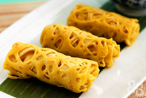 Roti Jala – món bánh lạ miệng ở Malaysia