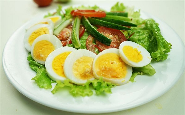 Salad rau trứng